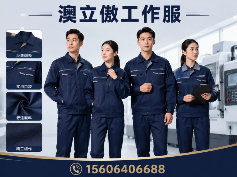 长清区职业装服装厂展示图