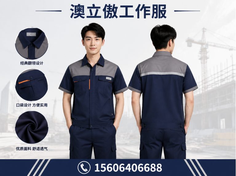长清区职业装加工展示图